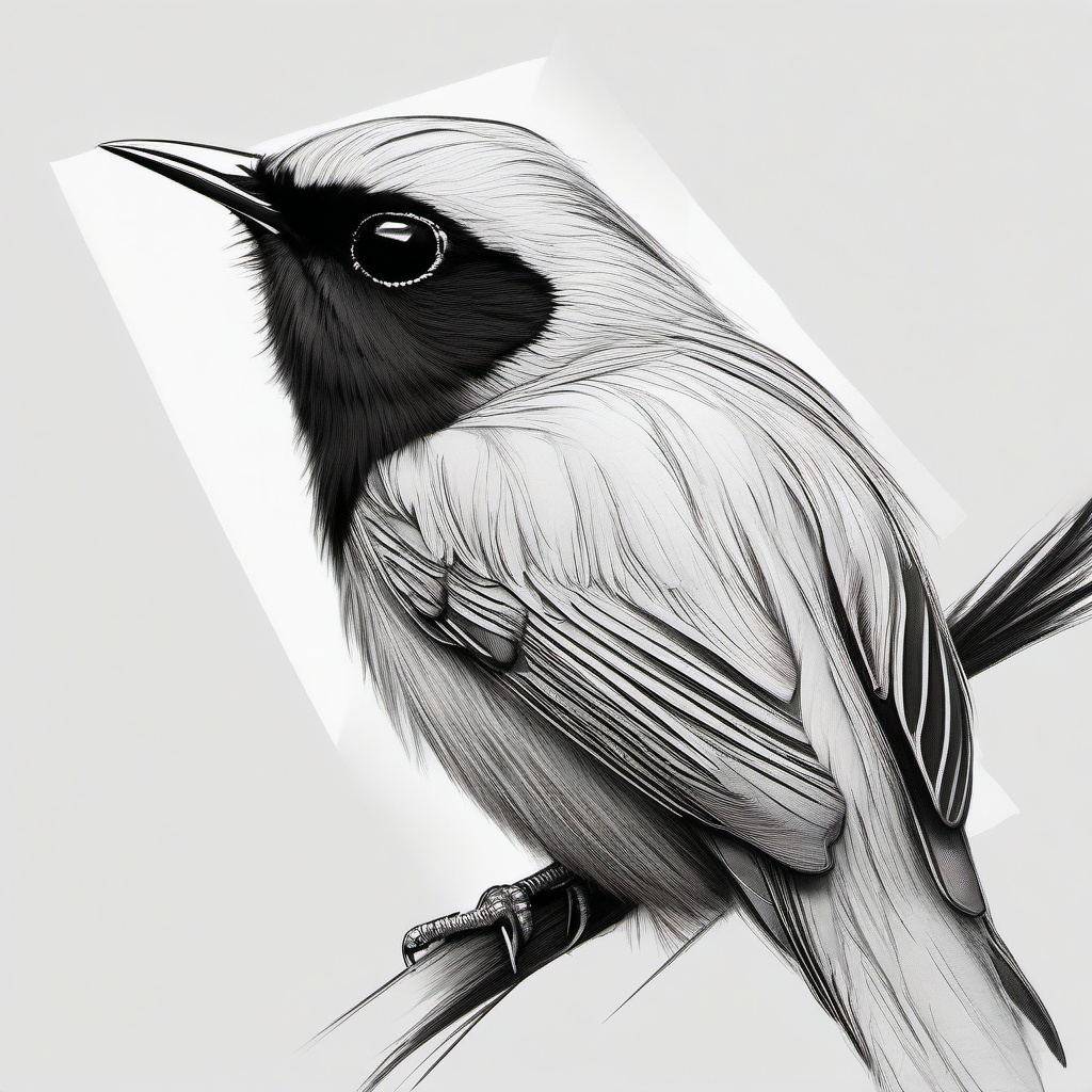 drawing of a bird eye  minimal rough sketch scribbles,doodles,black and white