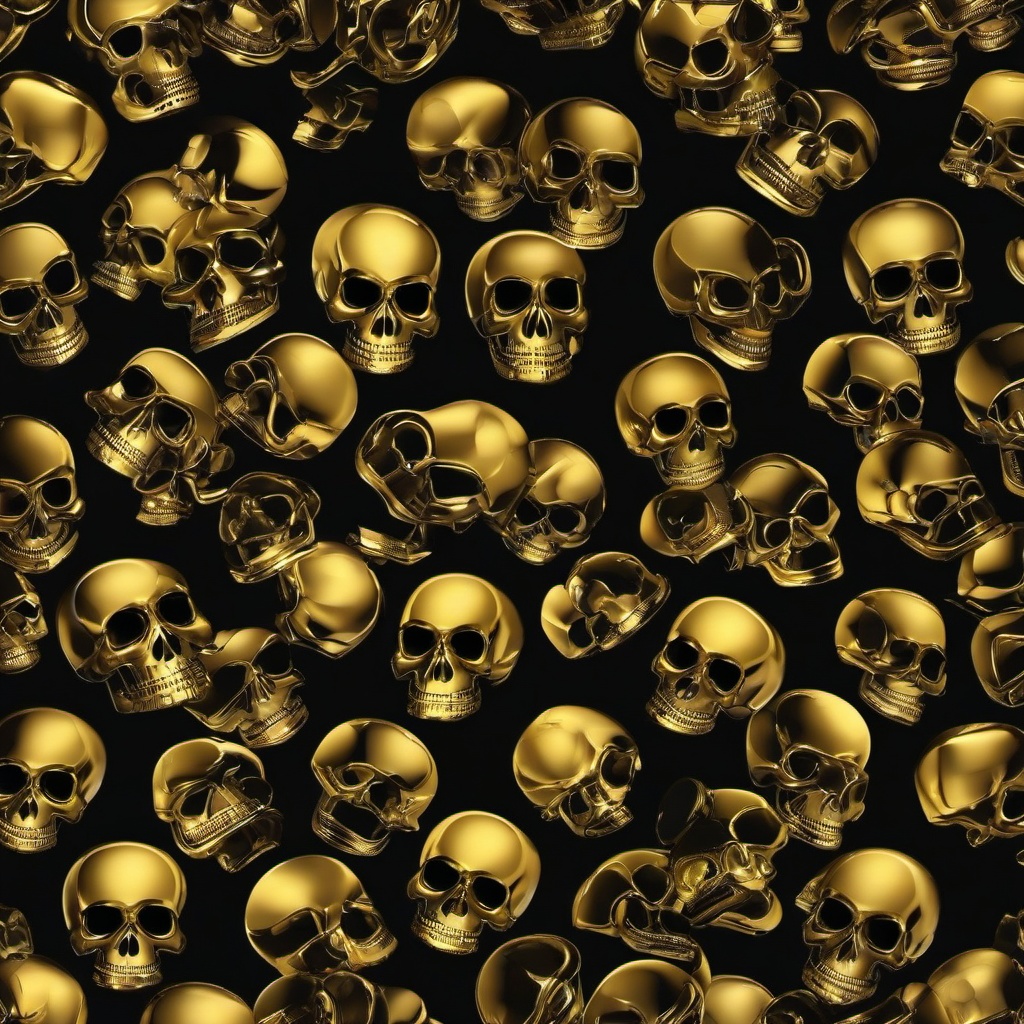 Gold Background Wallpaper - black and gold skull wallpaper  