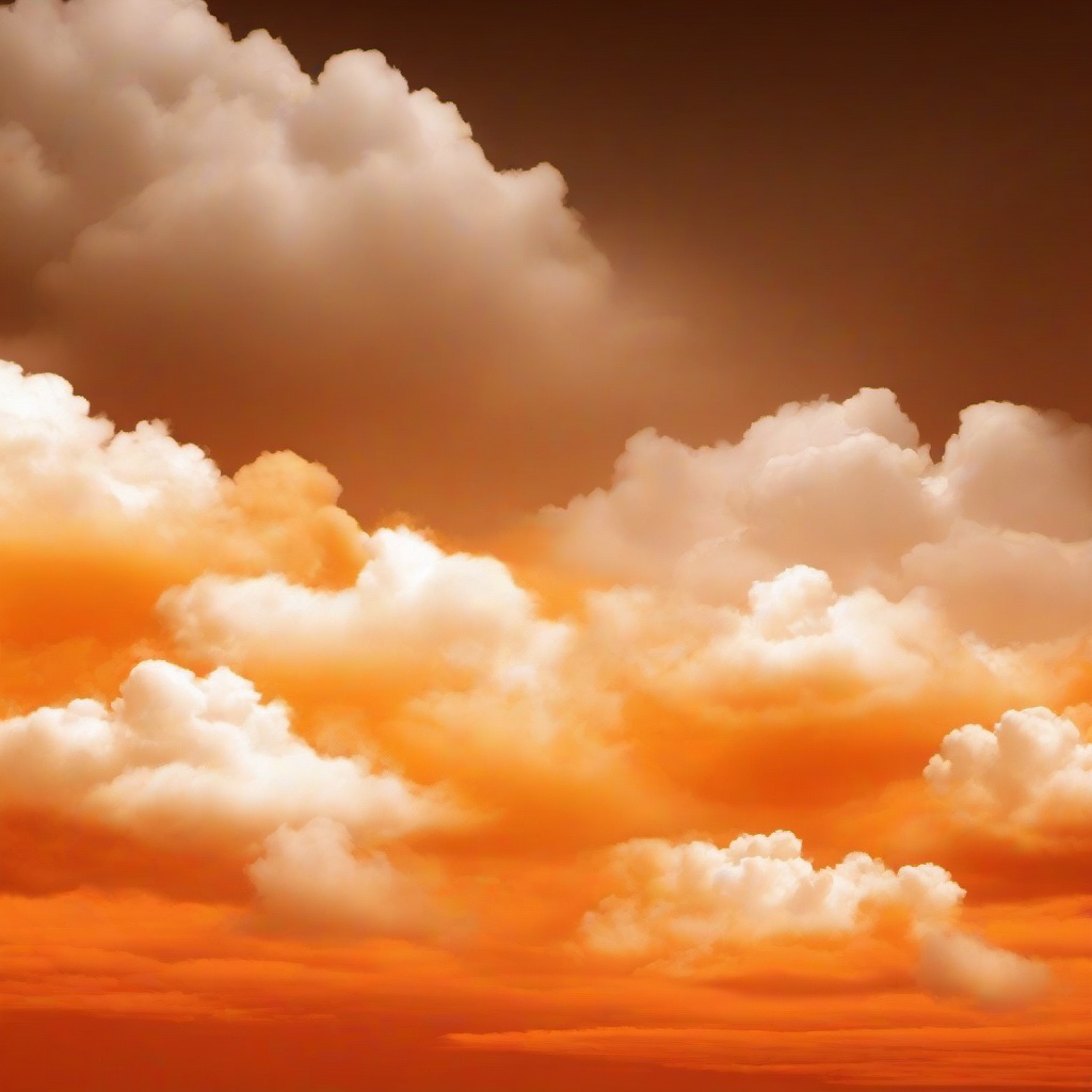 Orange Background Wallpaper - orange clouds wallpaper  