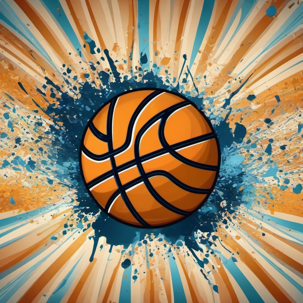 Cool Basketball Wallpapers - Basketball Action  intricate patterns, splash art, wallpaper art