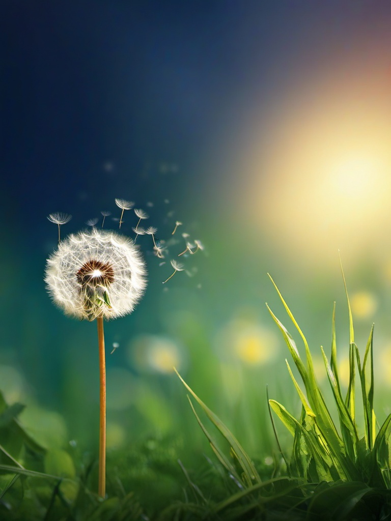 cute dandelion wallpaper  ,mobile iphone background wallpaper