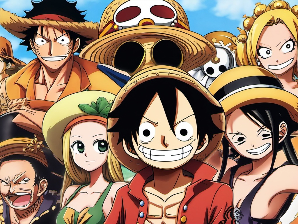 One Piece Cute Wallpaper - One Piece characters in cute style  ,desktop background wallpaper