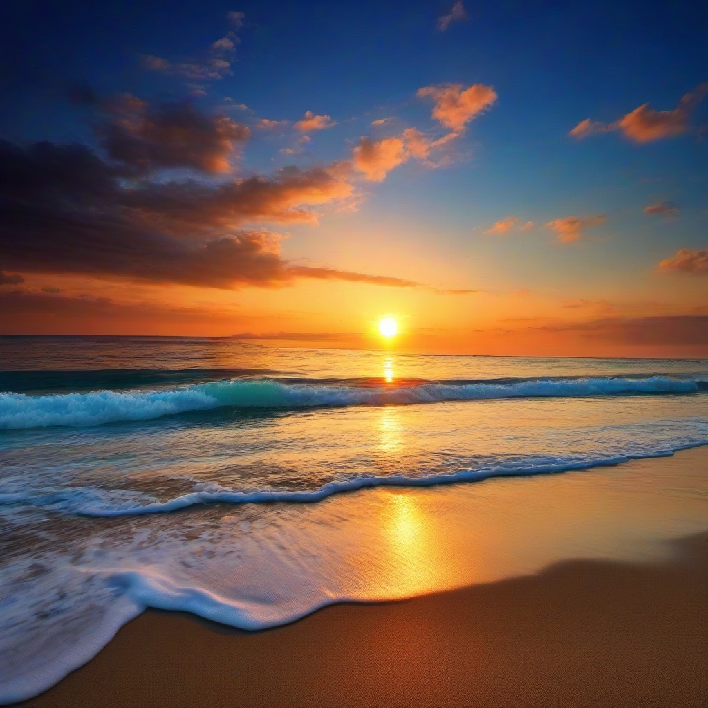 Beach Background Wallpaper - beach background sunrise  