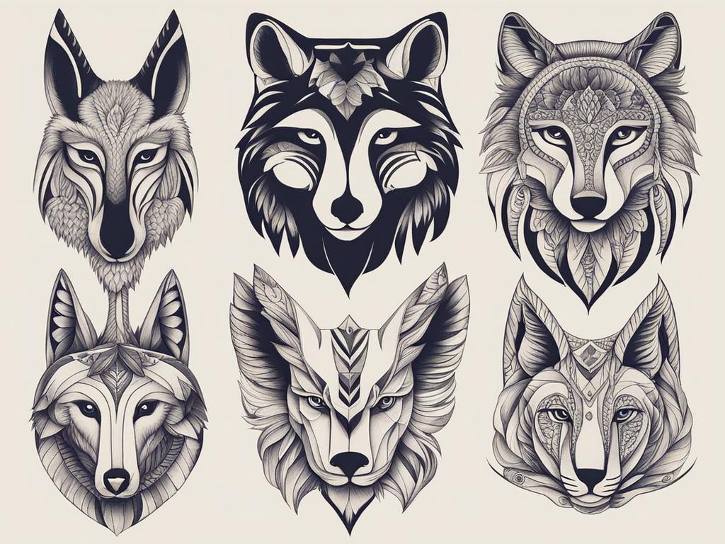 animal totems - craft a tattoo design that represents your spirit animal or a meaningful animal totem. 