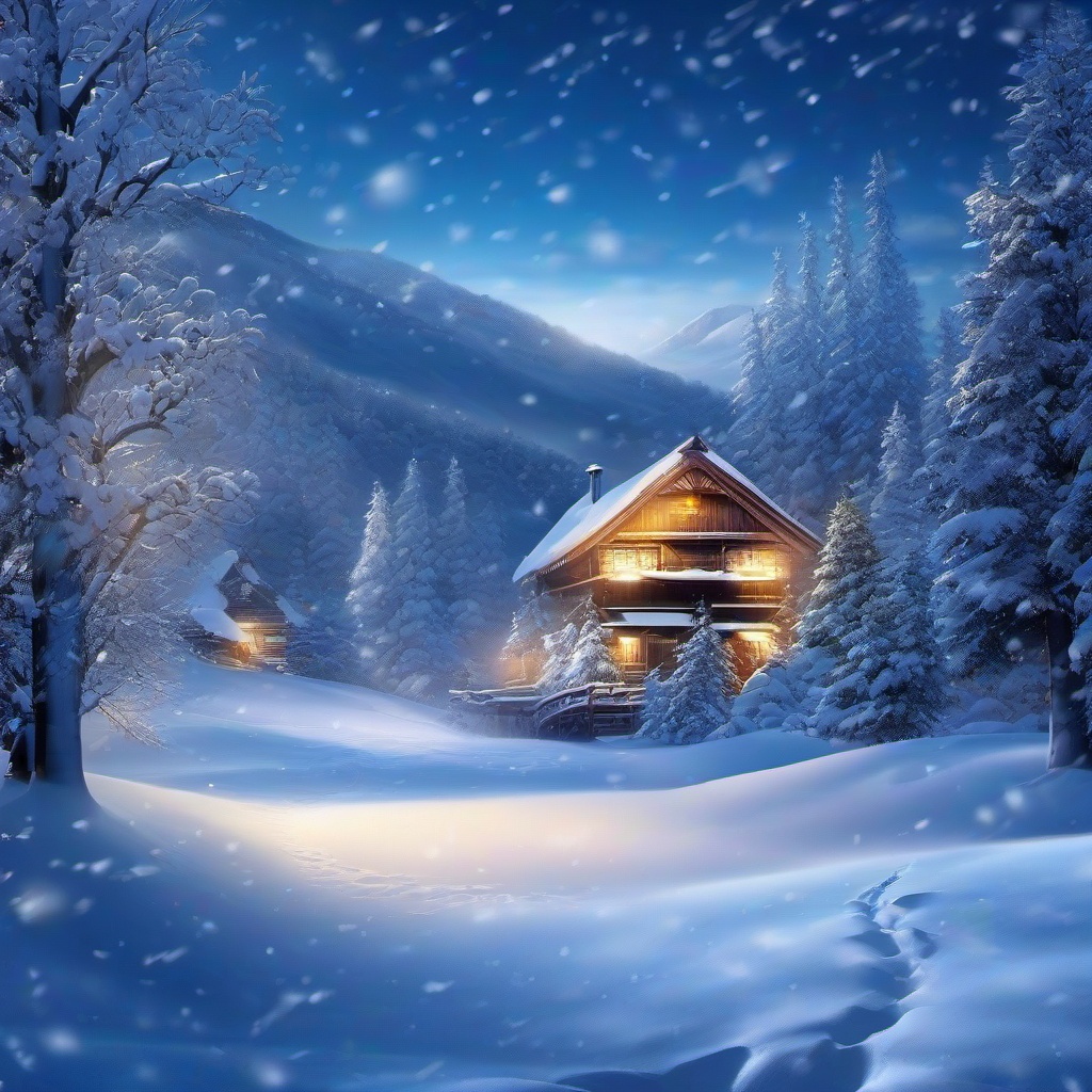 Snow Background Wallpaper - background snow falling  