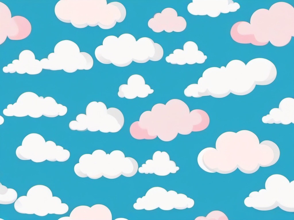 Cute Cloud Wallpaper - Fluffy clouds in cute styles  ,desktop background wallpaper