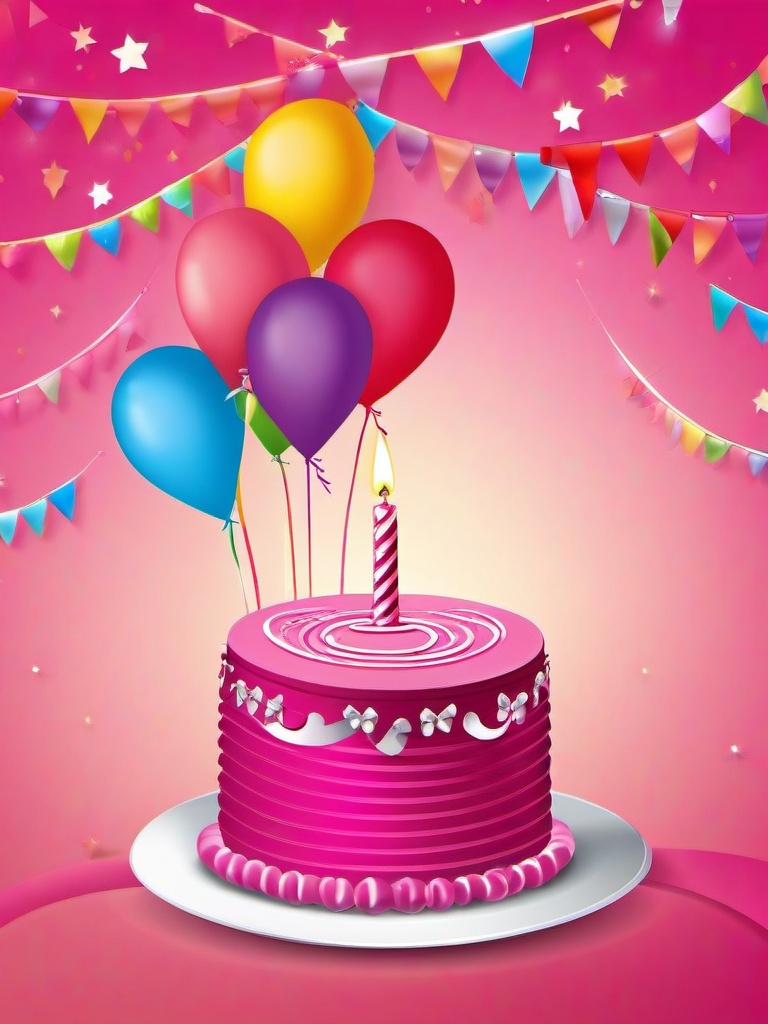 Birthday Background Wallpaper - pink birthday wallpaper  