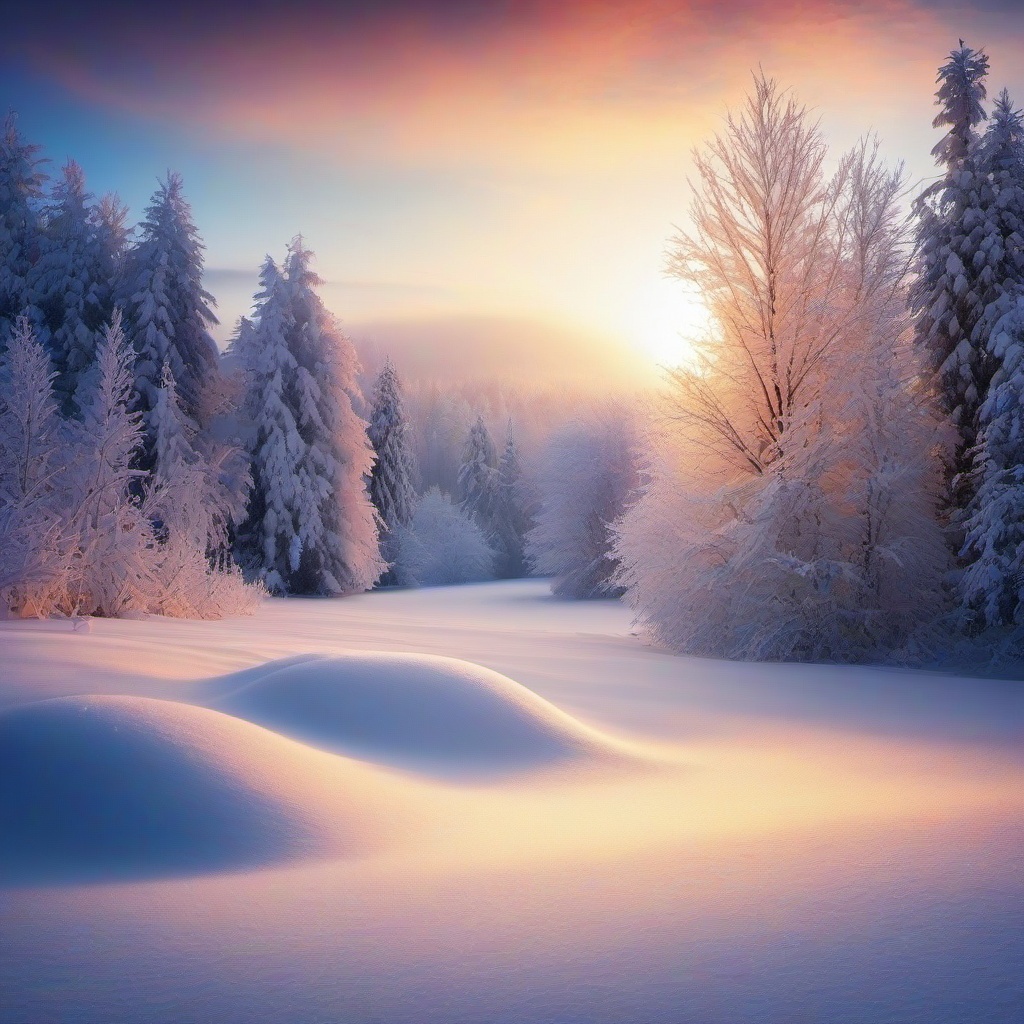 Winter background wallpaper - snowy background hd  