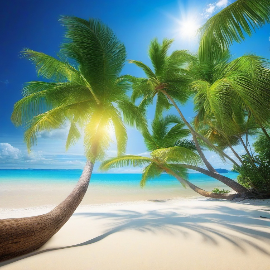 Beach background - tropical beach hd wallpaper  