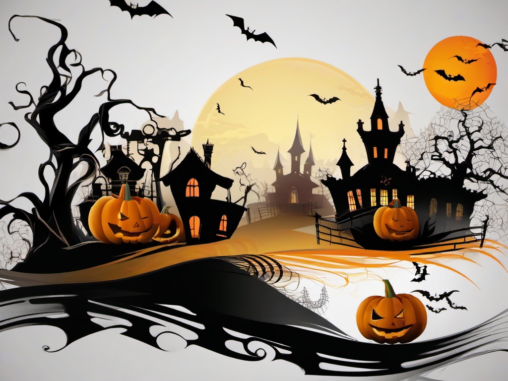 Halloween Background Wallpaper - halloween town background  