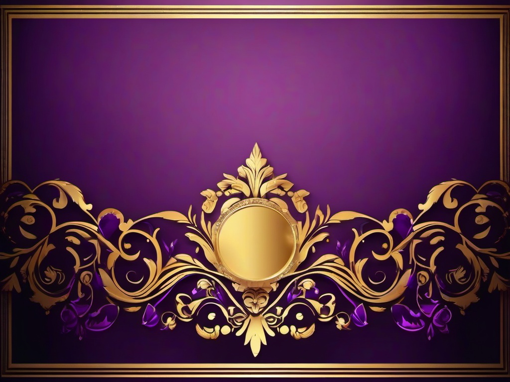 Gold And Purple Wallpaper - Luxurious combination of gold and purple.  background wallpaper