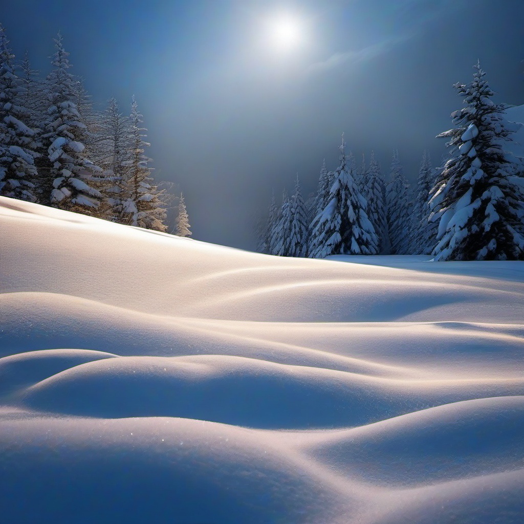 Snow Background Wallpaper - snow scene iphone wallpaper  