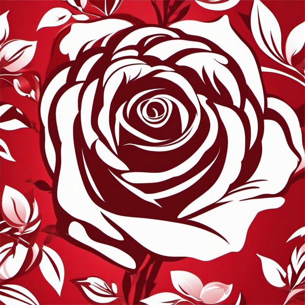 Red Background Wallpaper - white background red rose  