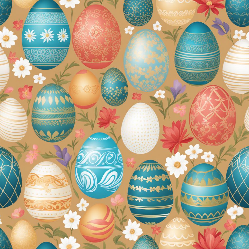 egg clipart: decorative egg adorned for easter. 