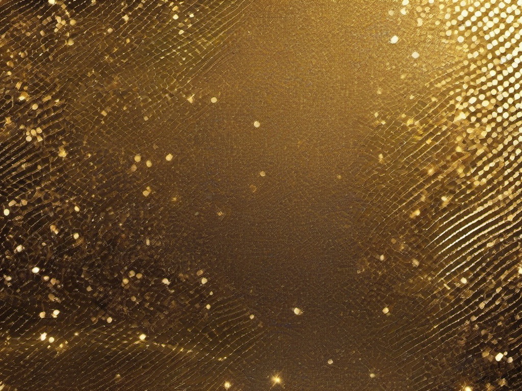 Gold Glitter Transparent Background  