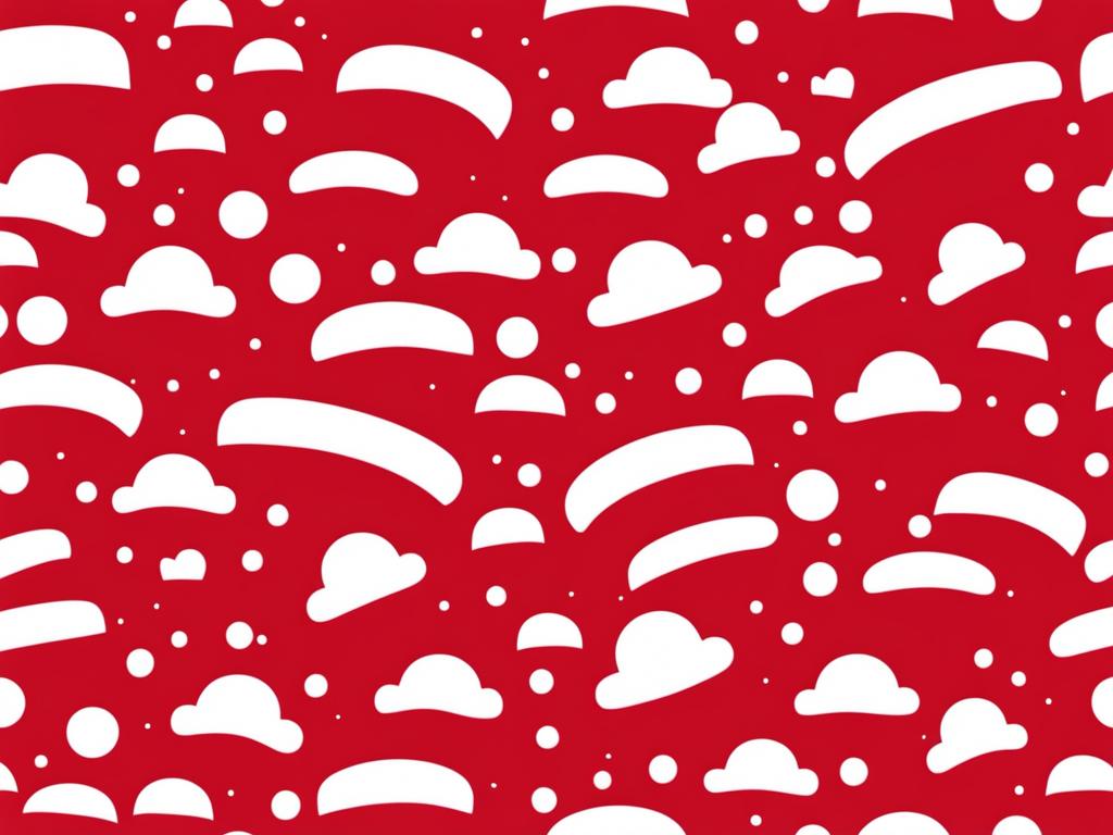 santa hat clipart - santa's iconic red hat with a fluffy white trim 