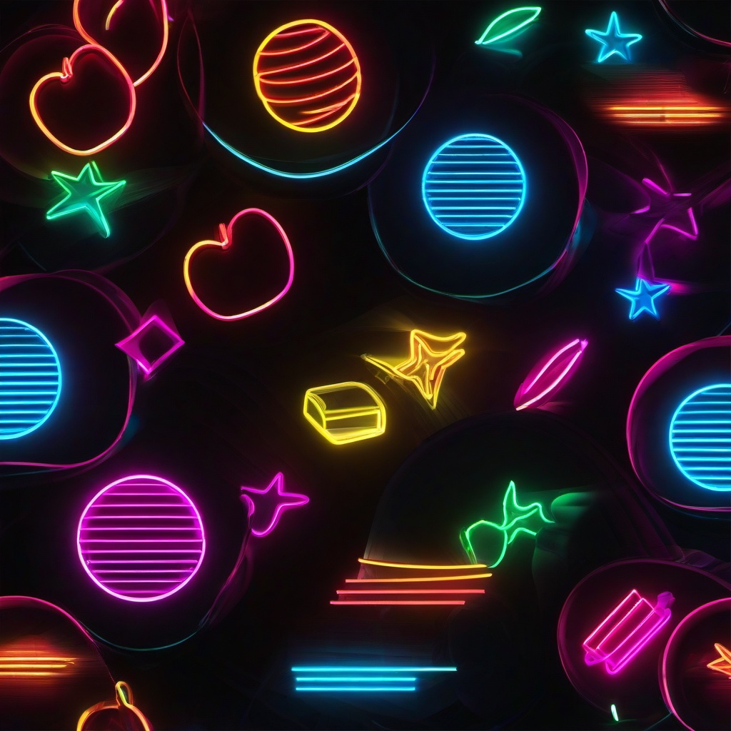 Neon Background Wallpaper - neon beach wallpaper  