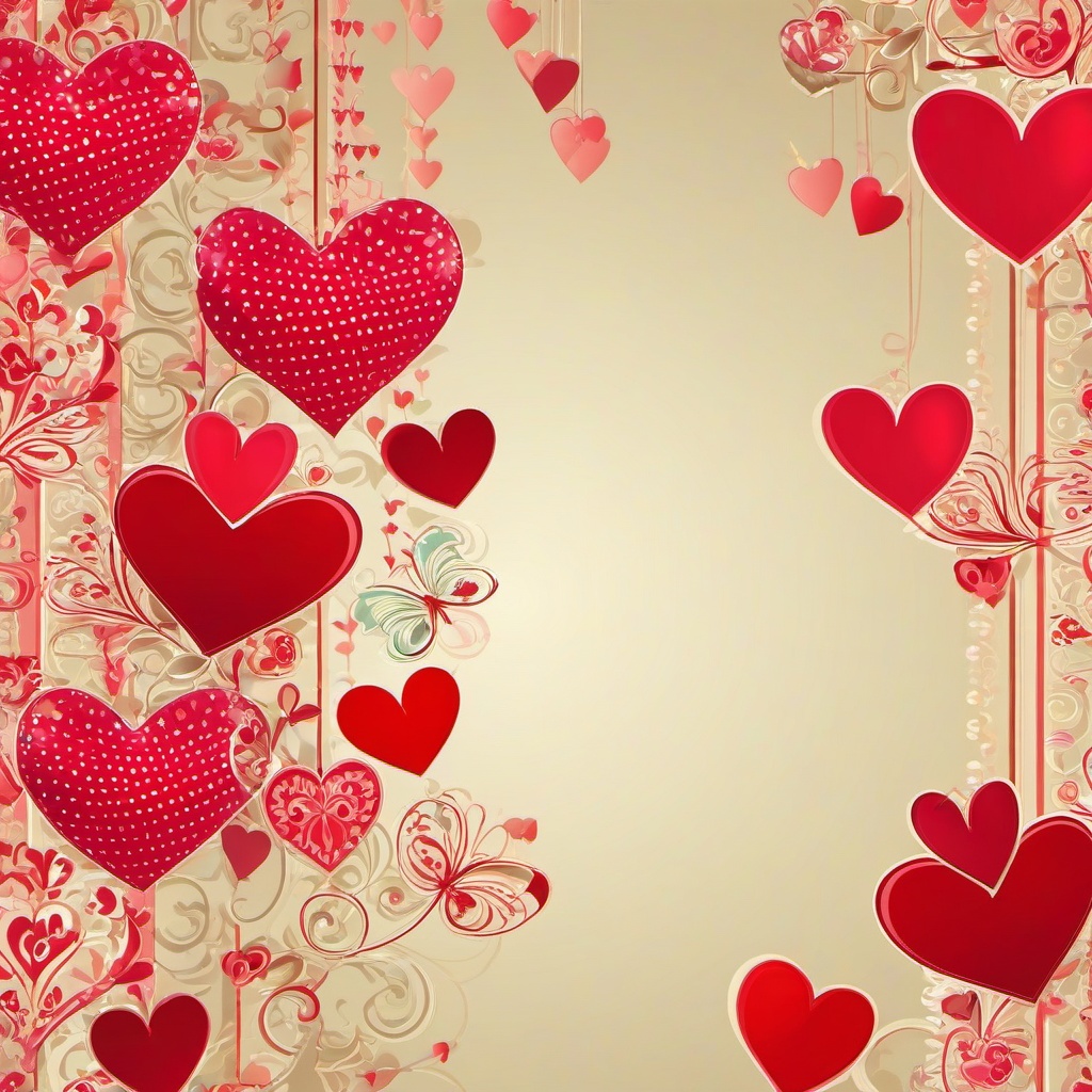 Valentine Background Wallpaper - retro valentines wallpaper  