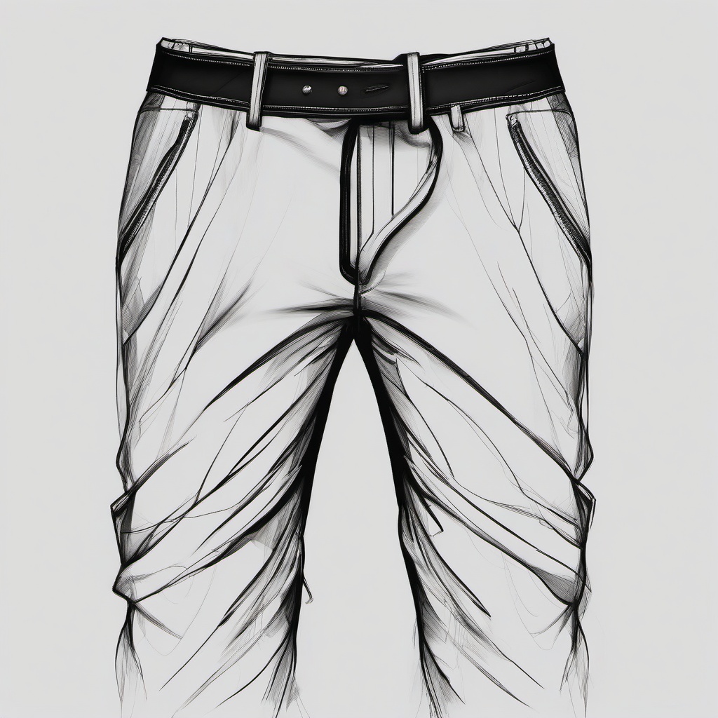 drawings of pants  minimal rough sketch scribbles,doodles,black and white