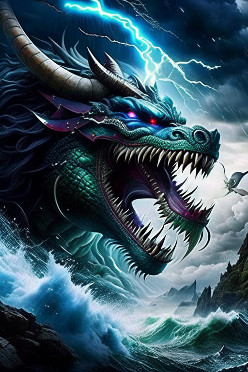 thor vs jormungandr - the god of thunder, thor, engages in a cataclysmic battle with the world-serpent jormungandr on the shores of midgard. 