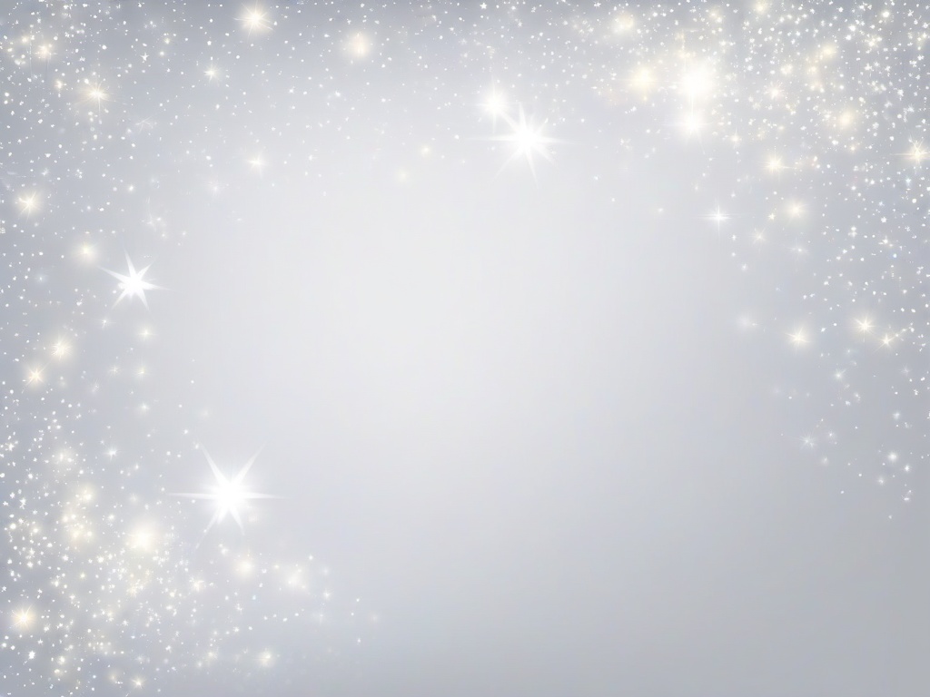 White Starry Background  