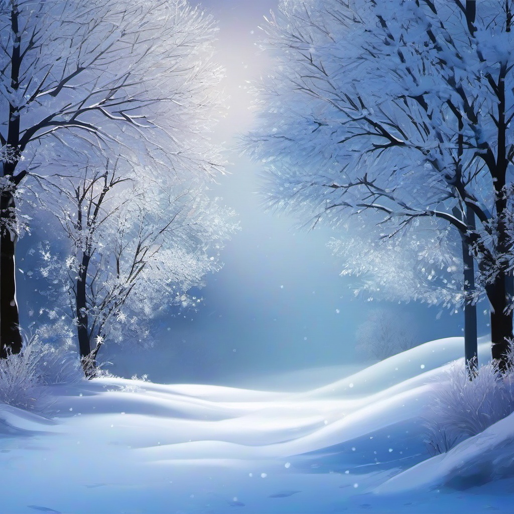 Winter background wallpaper - snow wallpaper art  