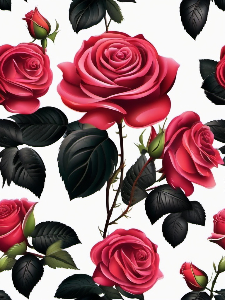 Flower Background Wallpaper - rose on a black background  