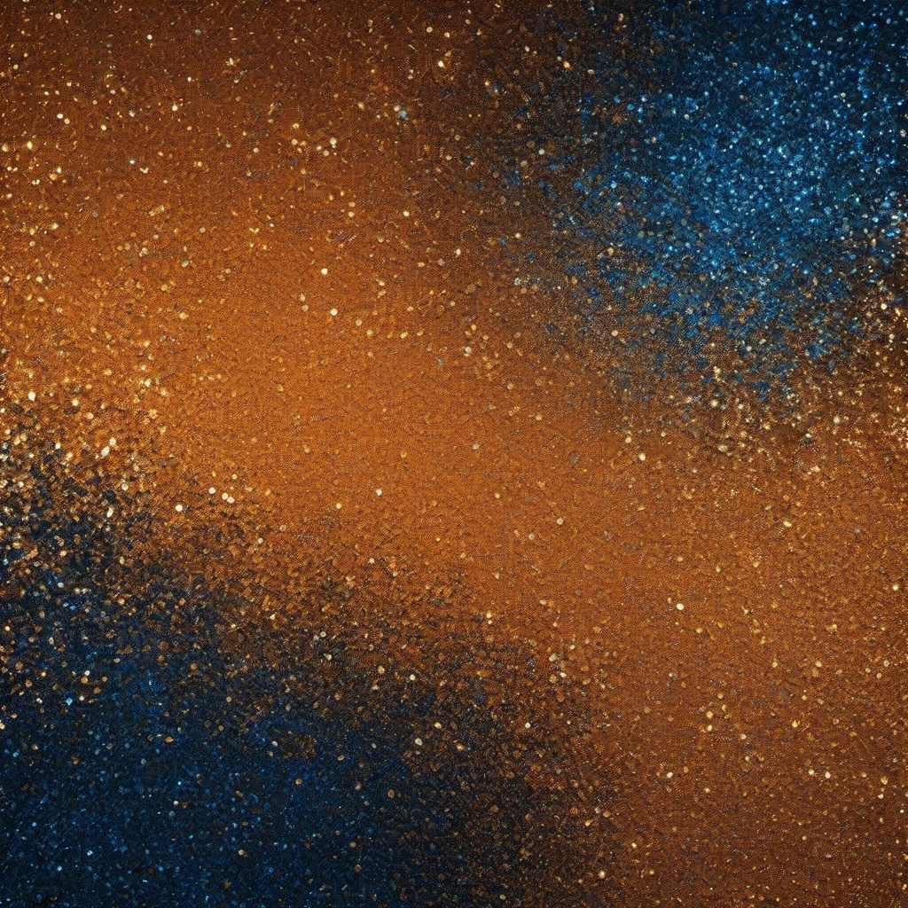 Glitter background - orange and blue glitter background  