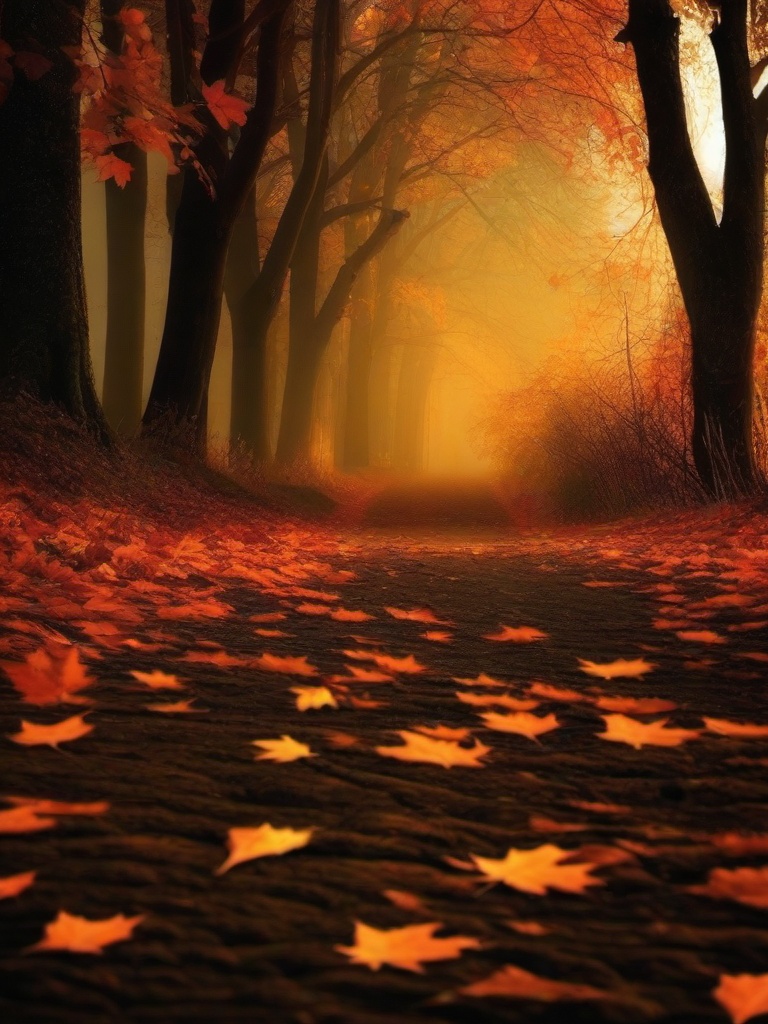 Fall Background Wallpaper - spooky fall background  