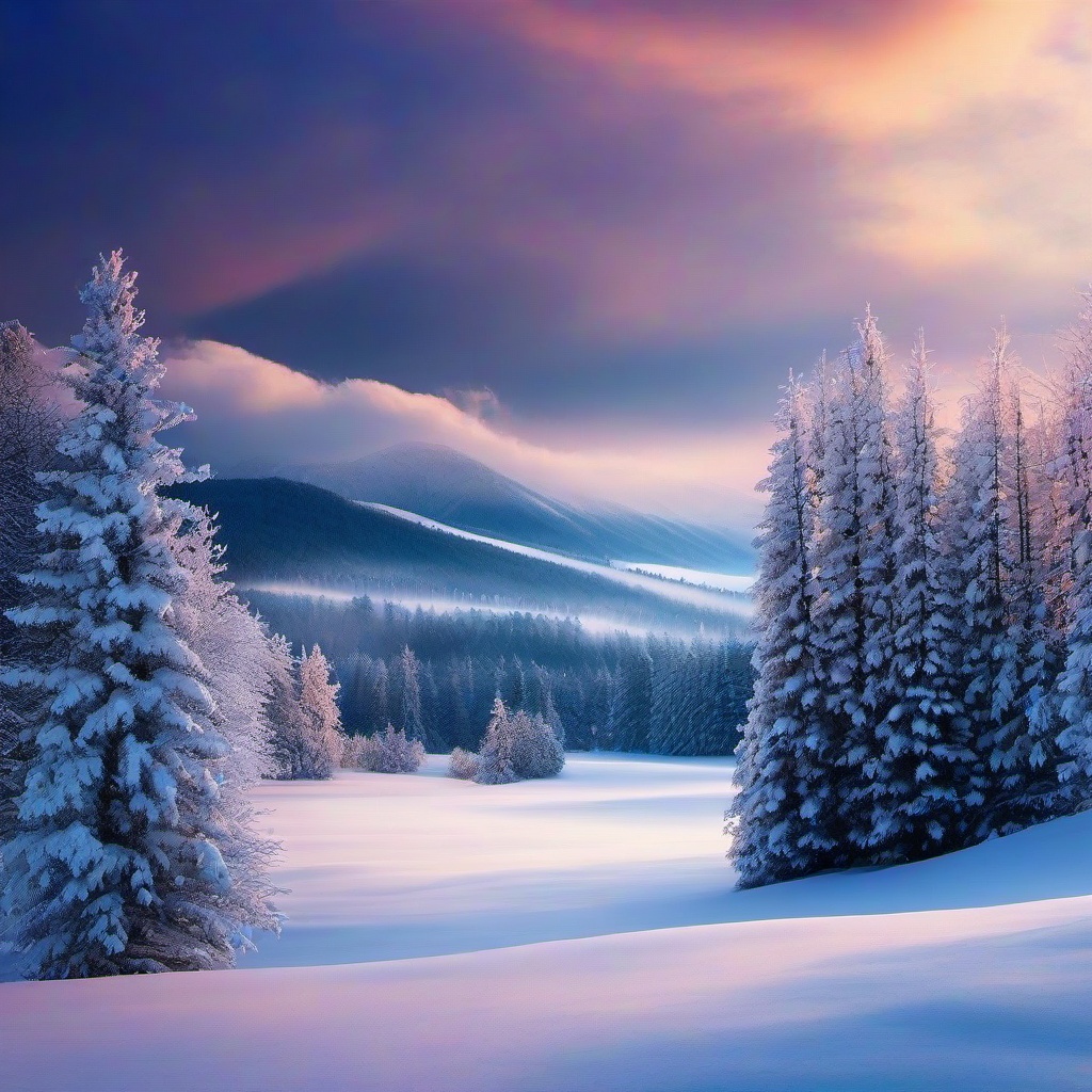 Winter background wallpaper - snow scene wallpaper for iphone  