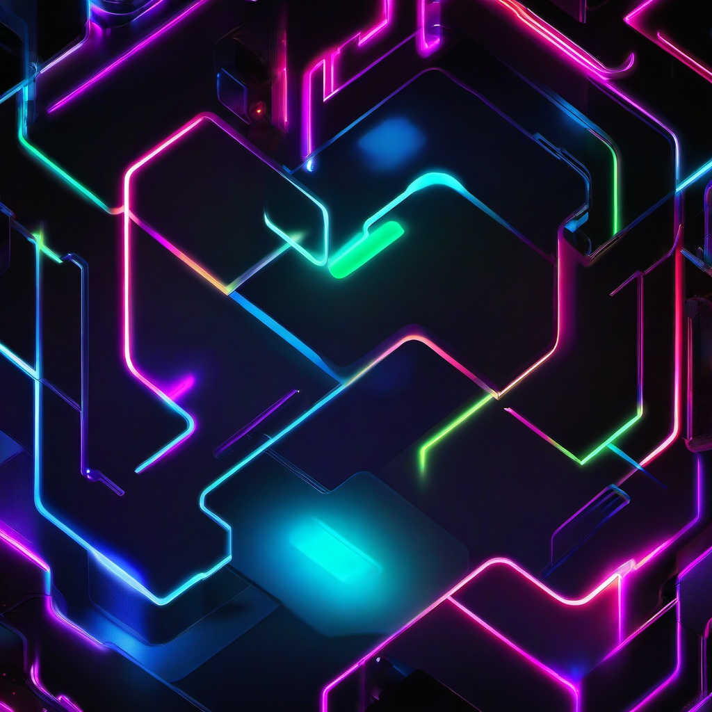 Neon Background Wallpaper - neon gamer wallpaper  