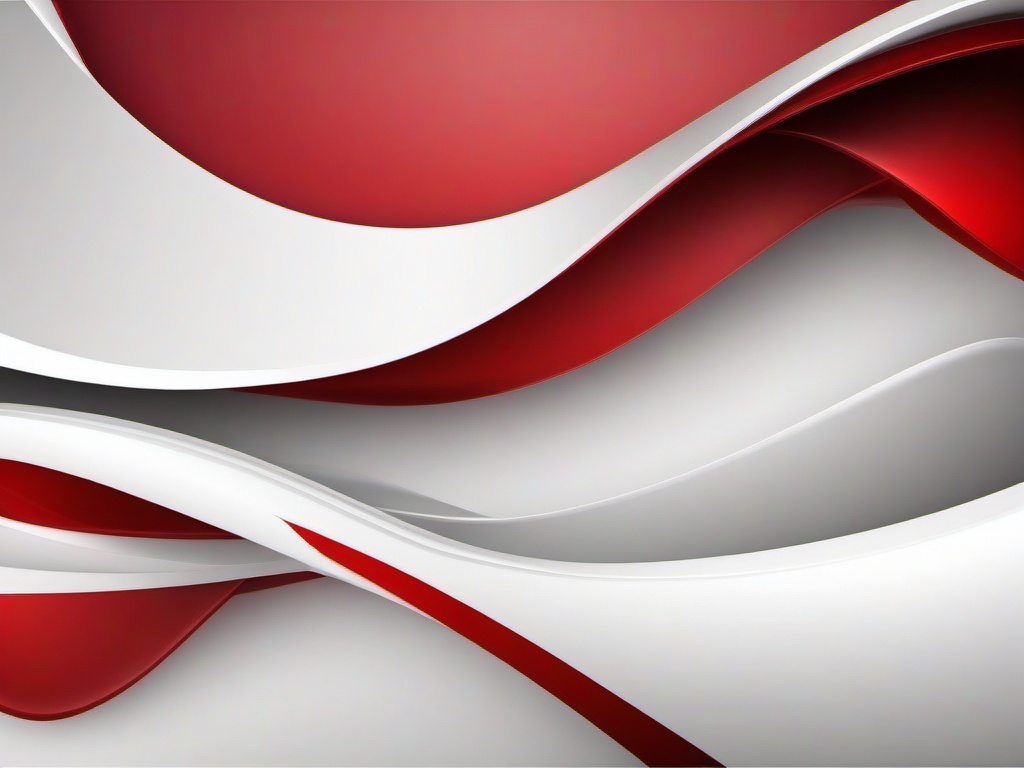 White & Red Background - Clean white with red highlights.  background wallpaper