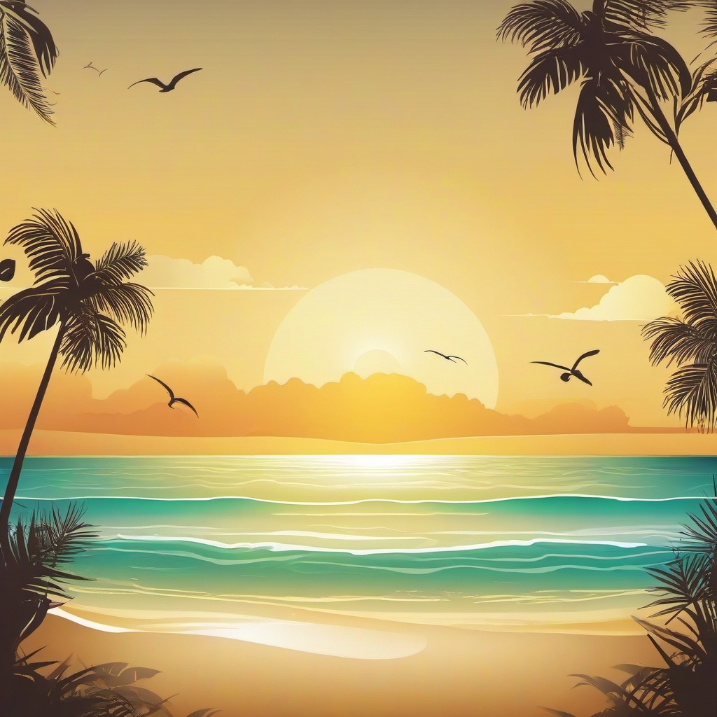 Beach background - natural beach background  