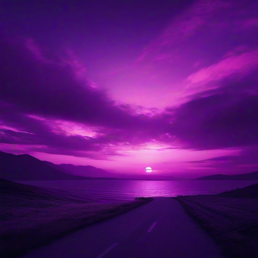 Purple Background Wallpaper - purple skies wallpaper  