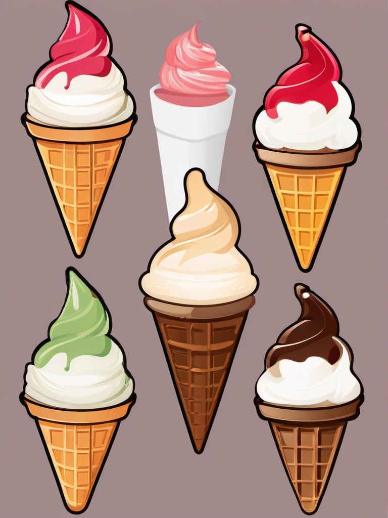 Ice Cream clipart - ice cream in a waffle cone  