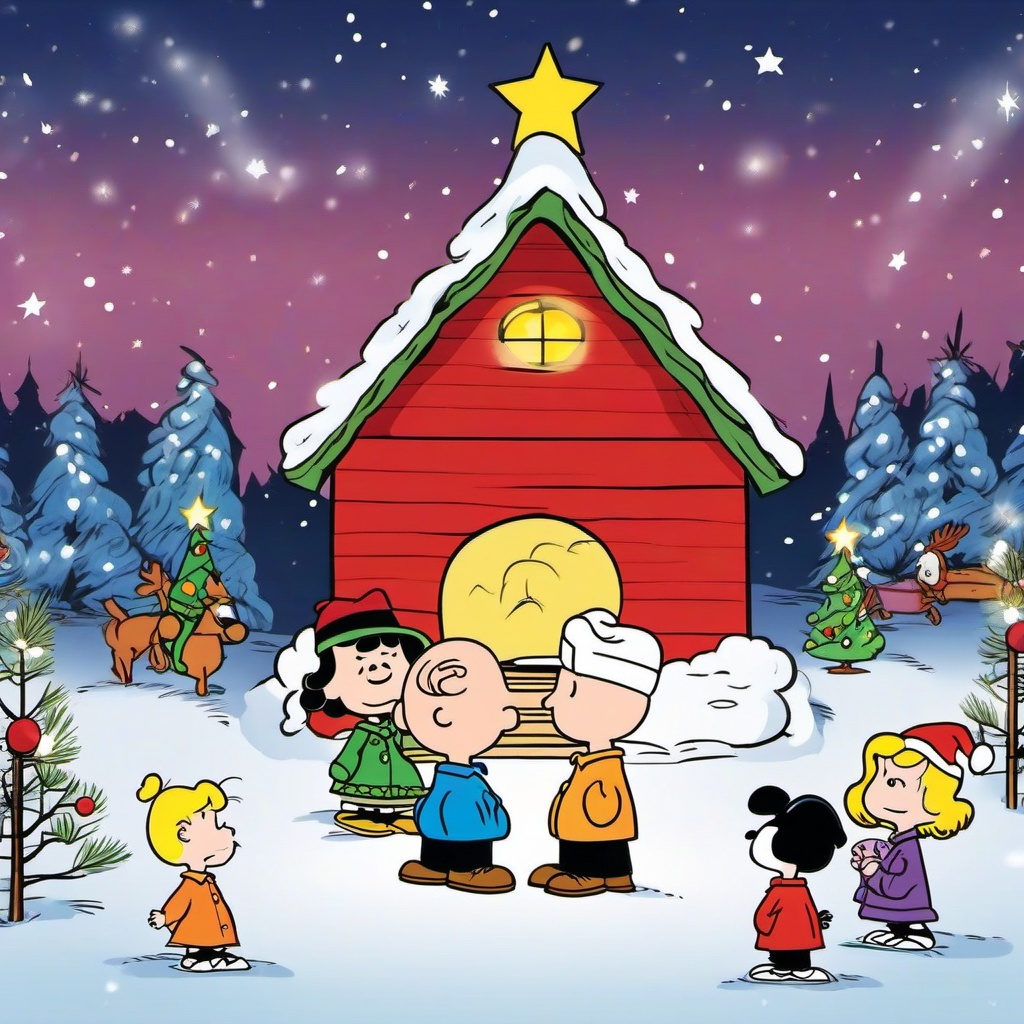 Christmas Background Wallpaper - charlie brown christmas zoom background  