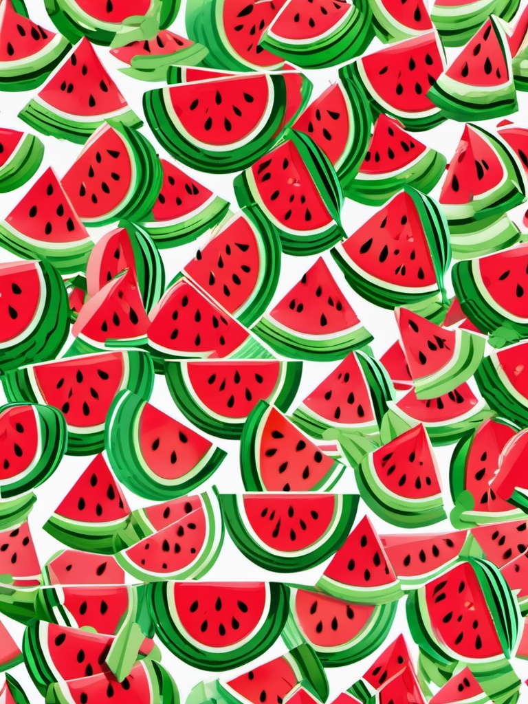 Watermelon clipart - watermelon pattern for summer decor  