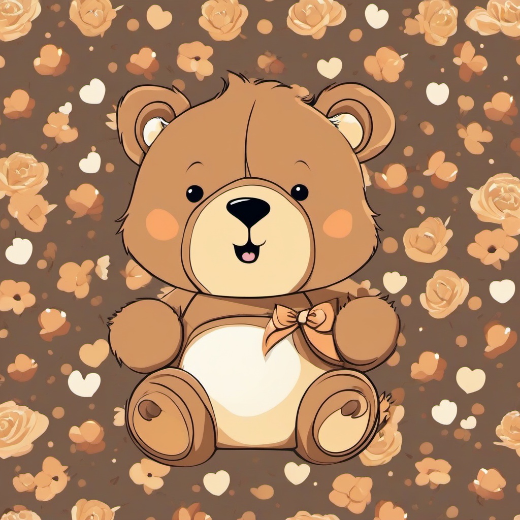 Bear Cute Wallpaper - Bear-themed wallpaper  ,background wallpaper