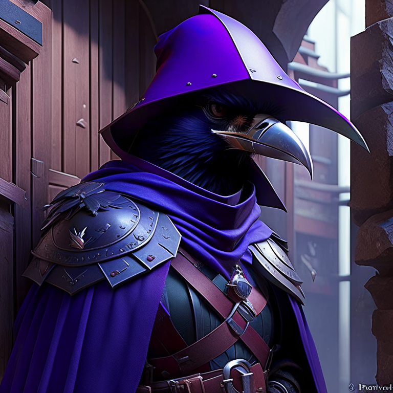 kenku rogue mimicking the voice of a guard to infiltrate a heavily guarded fortress. 