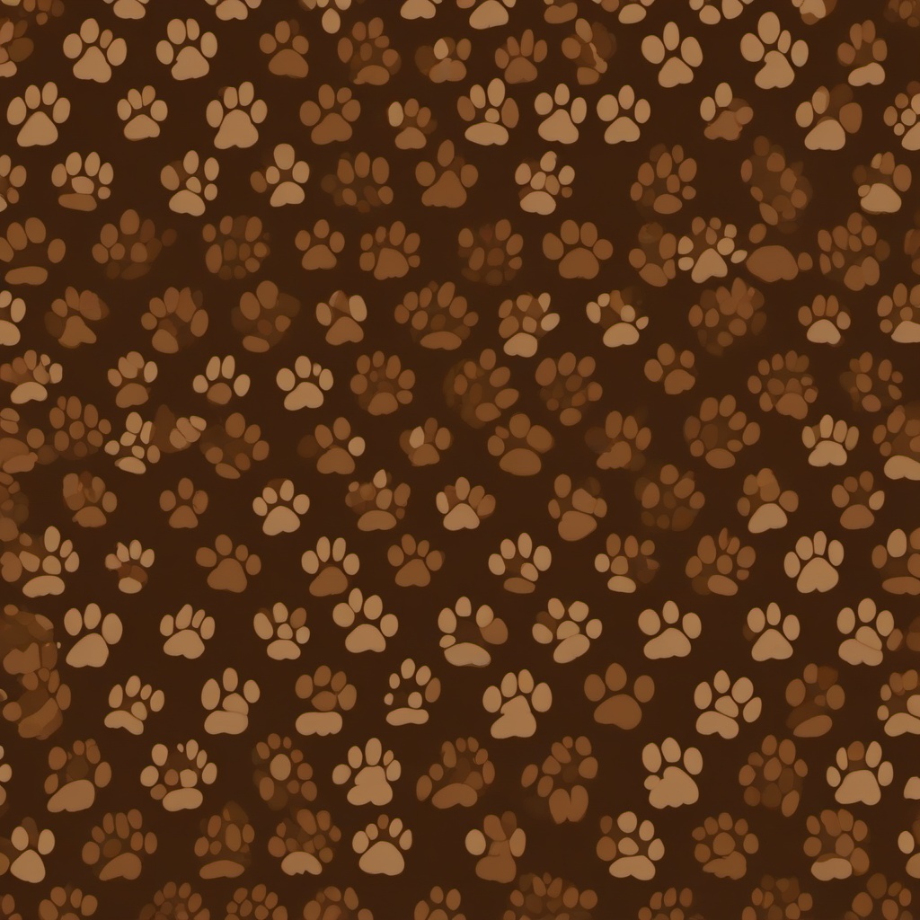 Brown Background Wallpaper - brown paw print background  