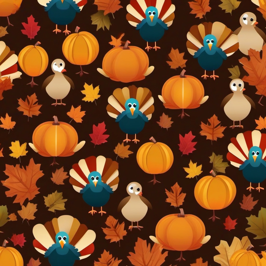 Thanksgiving Background Wallpaper - cute turkey background  