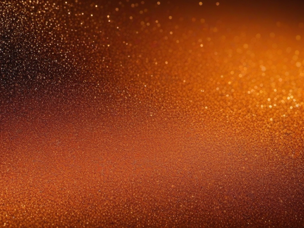 Orange Background Glitter  