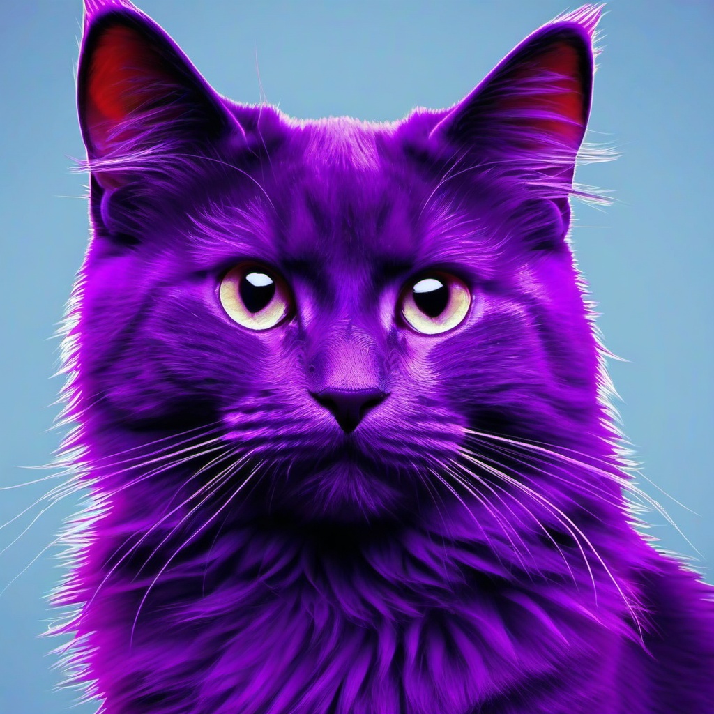 Cat Background Wallpaper - purple cat wallpaper  