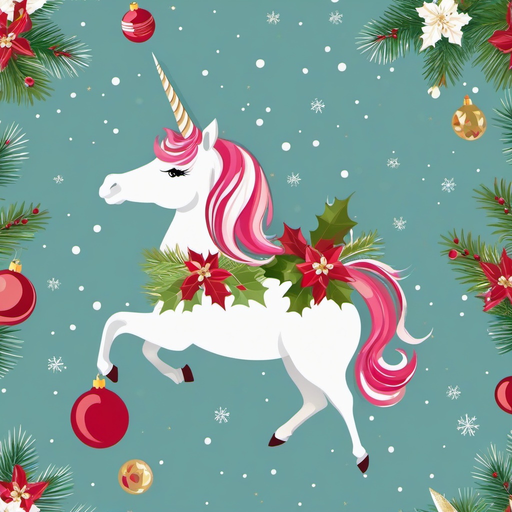 Christmas Background Wallpaper - christmas unicorn wallpaper  