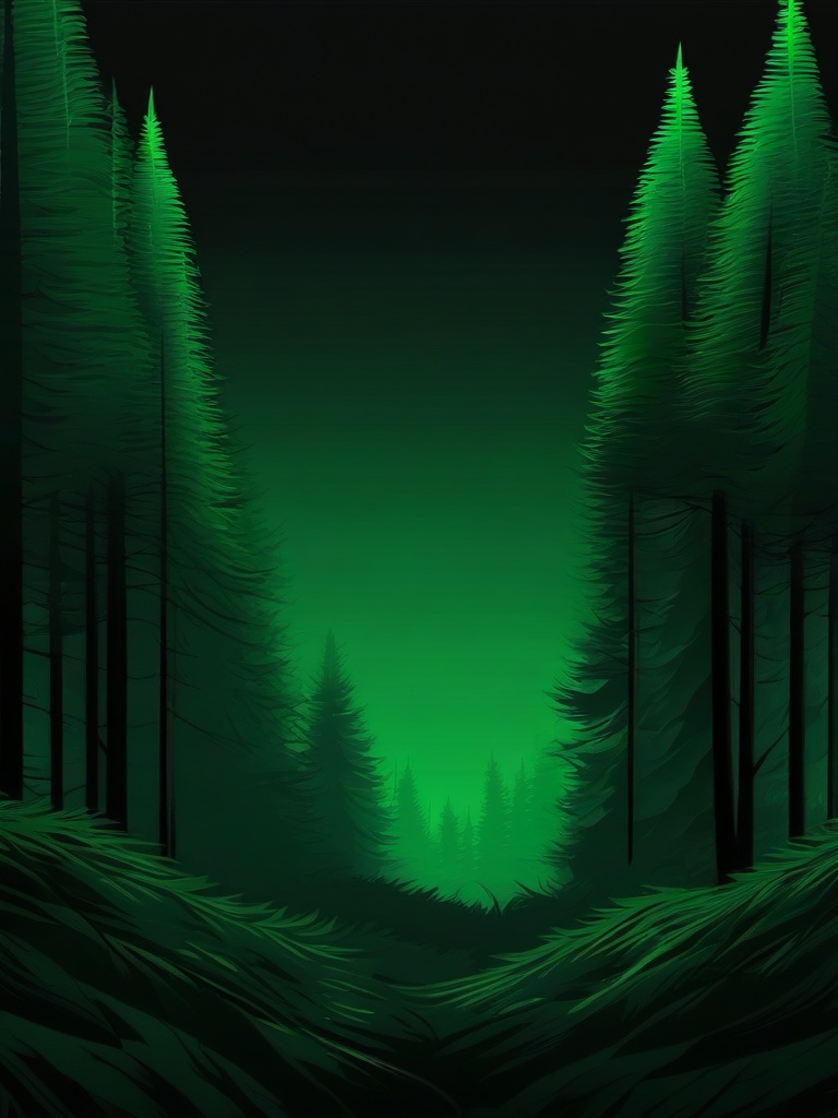 Dark Green Forest Background  ,mobile iphone background wallpaper