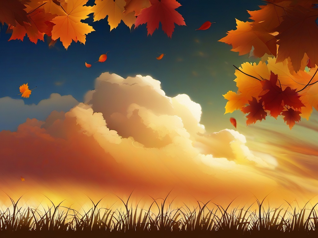 Autumn Sky Wallpaper  ,desktop background wallpaper