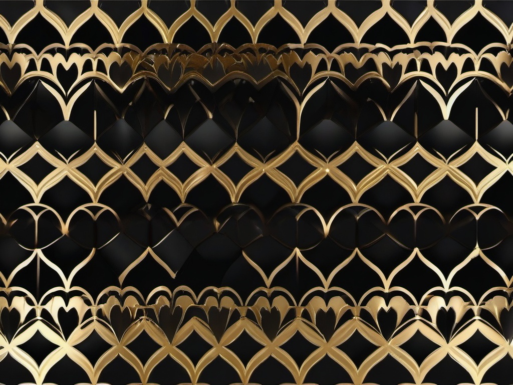 Black And Gold Shimmer Background  