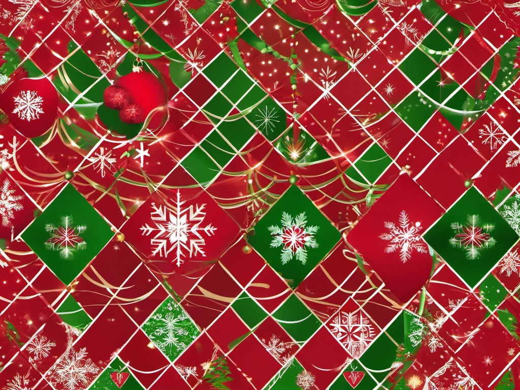 Christmas Wallpaper Red And Green  