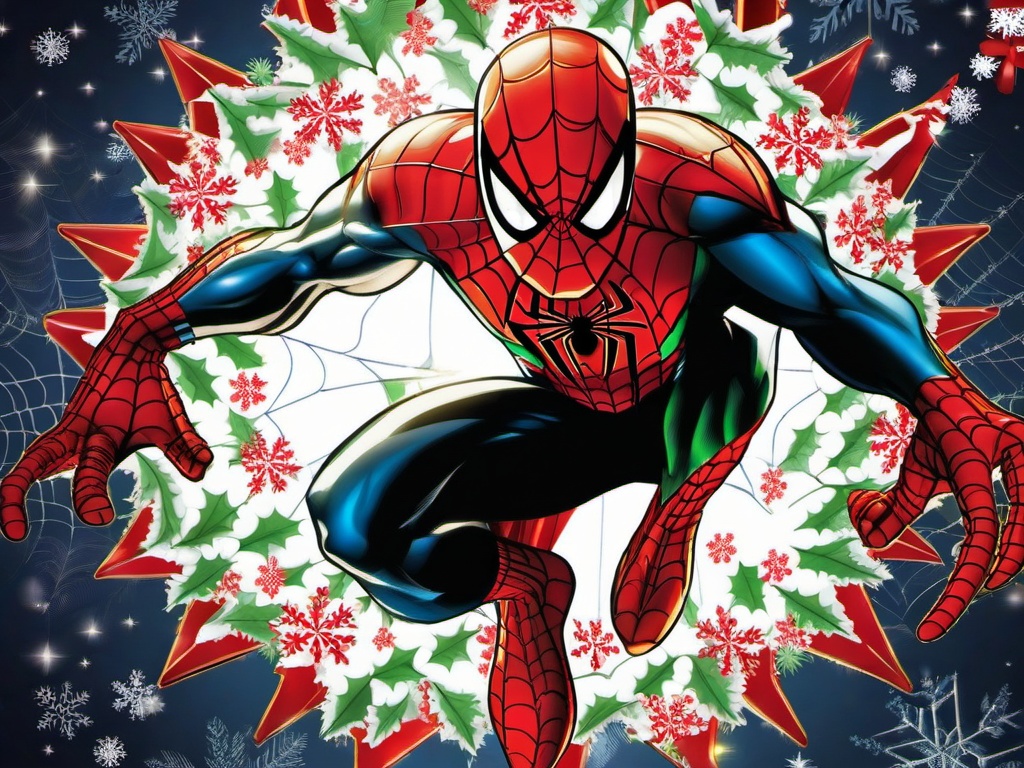 Christmas Spider Man Wallpaper  