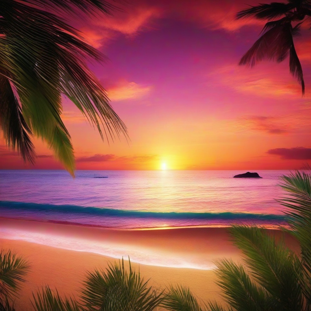 Beach Background Wallpaper - pretty beach sunset backgrounds  